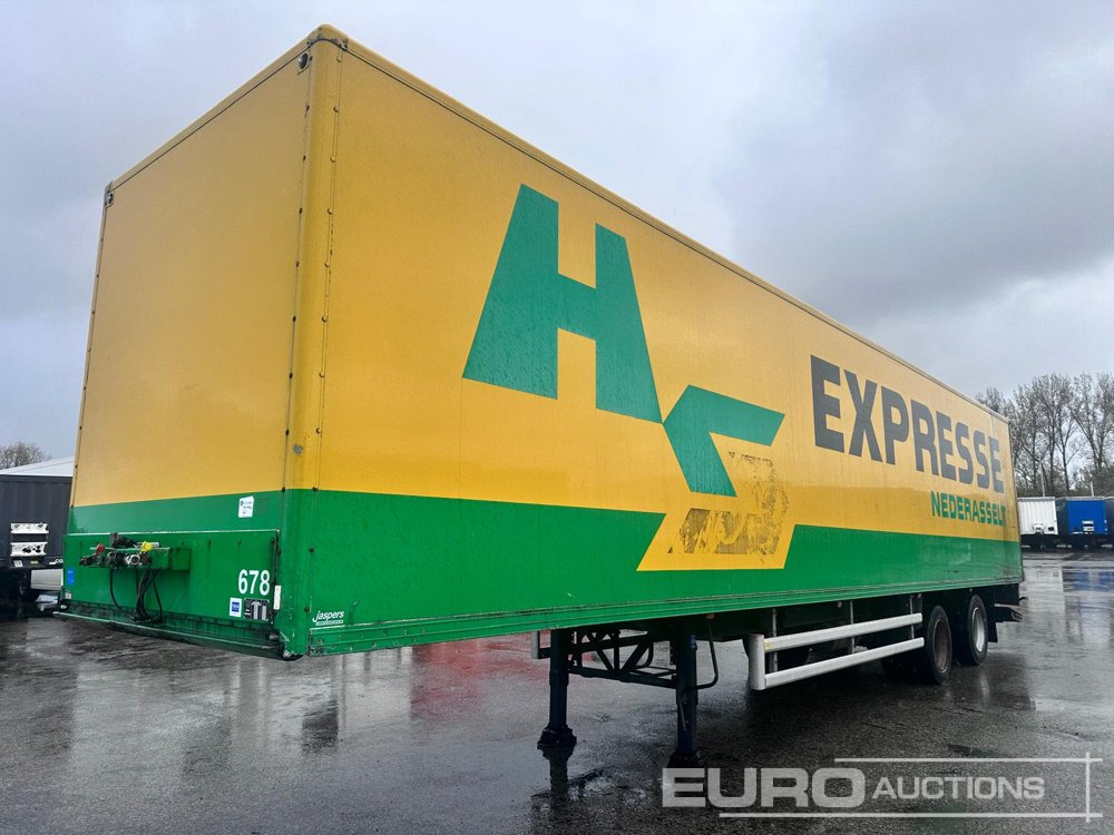 2002 Floor Box Trailer, 2 Axle, Rolldoor, Taillift (Dutch Reg. Docs)(Selling Offsite from Krone Used Yard Moerdijk, Netherlands) - Bygningsudstyr: billede 1 2002 Floor Box Trailer, 2 Axle, Rolldoor, Taillift (Dutch Reg. Docs)(Selling Offsite from Krone Used Yard Moerdijk, Netherlands) - Bygningsudstyr: billede 1
