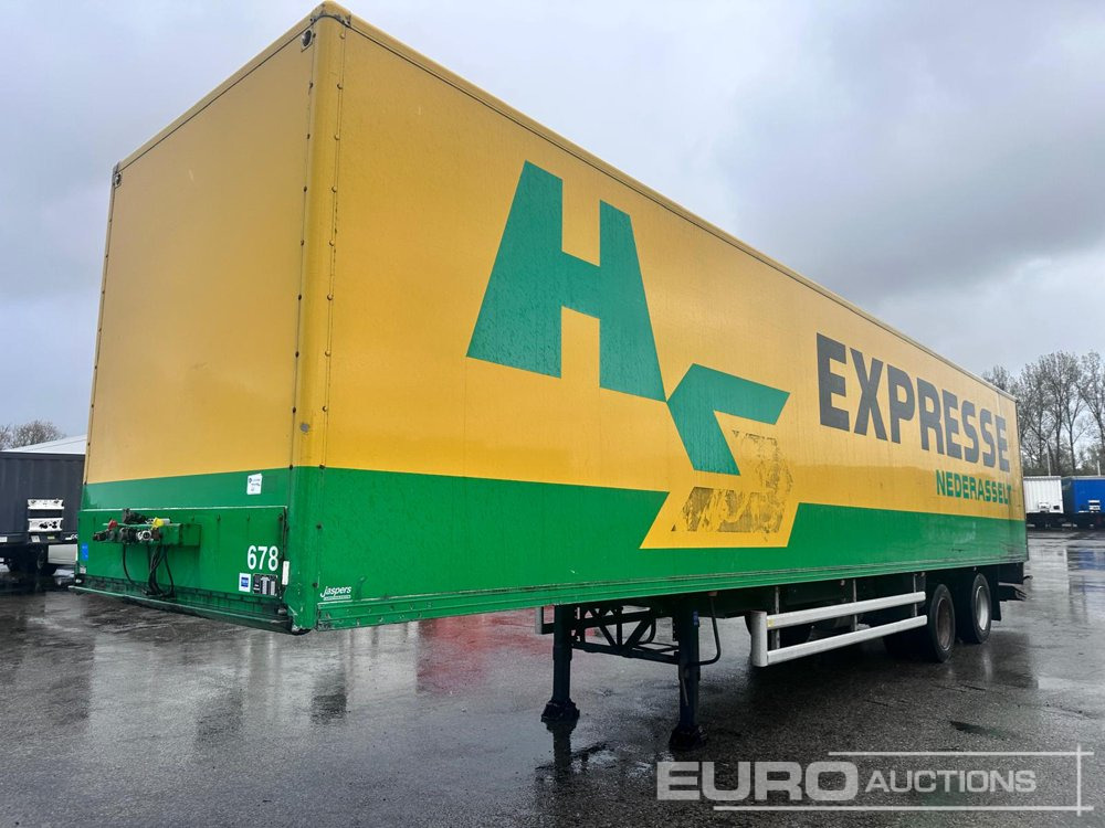 2002 Floor Box Trailer, 2 Axle, Rolldoor, Taillift (Dutch Reg. Docs)(Selling Offsite from Krone Used Yard Moerdijk, Netherlands) - Bygningsudstyr: billede 2 2002 Floor Box Trailer, 2 Axle, Rolldoor, Taillift (Dutch Reg. Docs)(Selling Offsite from Krone Used Yard Moerdijk, Netherlands) - Bygningsudstyr: billede 2
