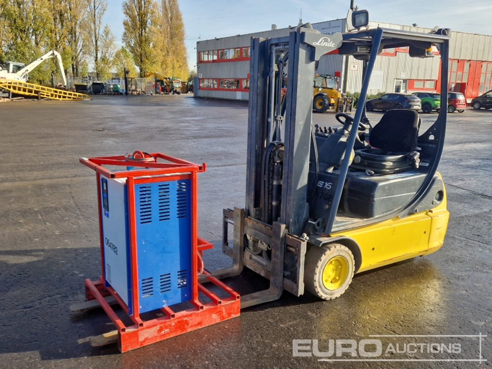 2005 Linde E16C - Gaffeltruck: billede 1 2005 Linde E16C - Gaffeltruck: billede 1