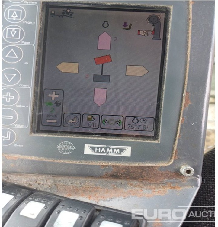 2007 Hamm HD10VV - Tromle: billede 3 2007 Hamm HD10VV - Tromle: billede 3