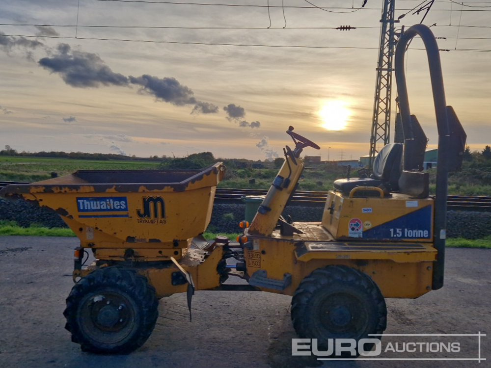 2008 Thwaites 1.5 Ton - Mini Tipvogn: billede 3 2008 Thwaites 1.5 Ton - Mini Tipvogn: billede 3