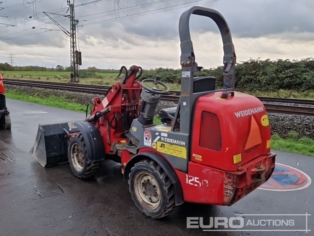 2009 Weidemann Wheeled Loader, QH, Bucket  Roll Bar - Gummihjulslæsser: billede 3 2009 Weidemann Wheeled Loader, QH, Bucket  Roll Bar - Gummihjulslæsser: billede 3