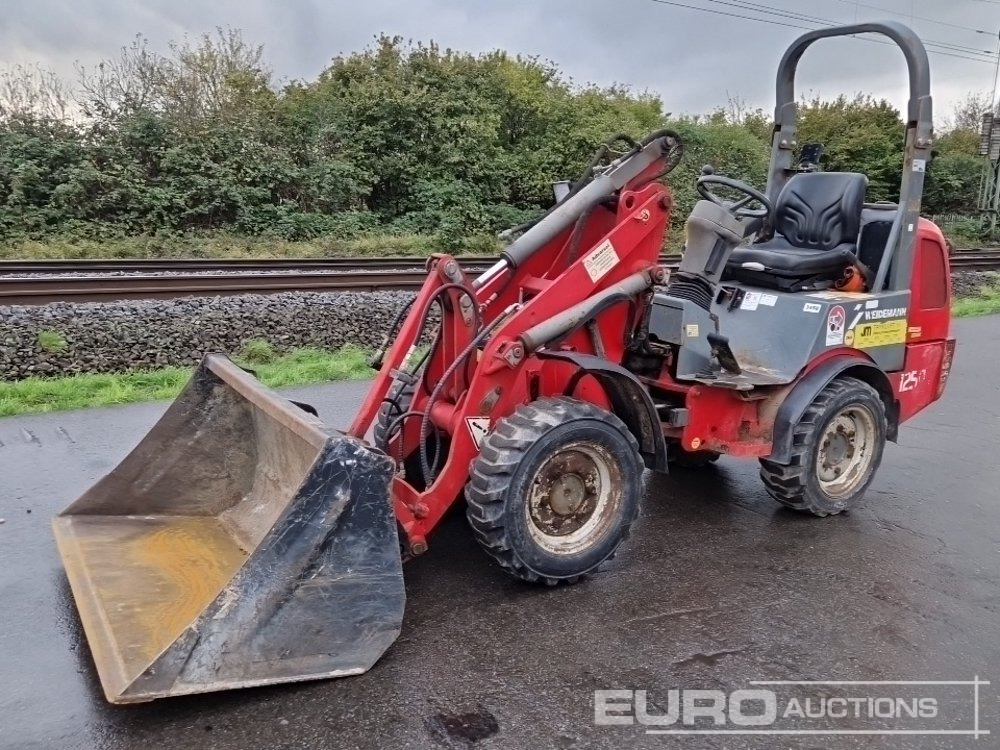 2009 Weidemann Wheeled Loader, QH, Bucket  Roll Bar - Gummihjulslæsser: billede 1 2009 Weidemann Wheeled Loader, QH, Bucket  Roll Bar - Gummihjulslæsser: billede 1