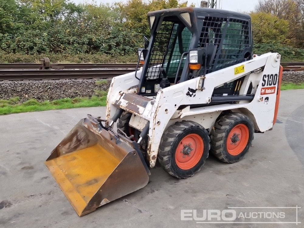 2011 Bobcat S100 - Skridstyret minilæsser: billede 1 2011 Bobcat S100 - Skridstyret minilæsser: billede 1