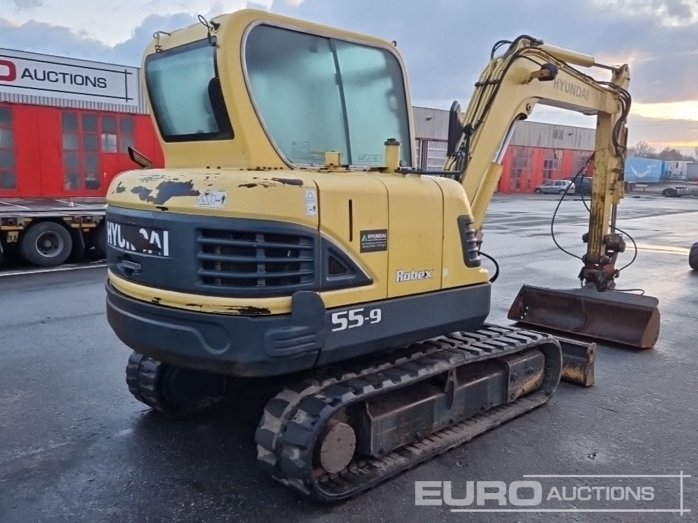 2011 Hyundai ROBEX 55-9 - Minigravemaskine: billede 5 2011 Hyundai ROBEX 55-9 - Minigravemaskine: billede 5