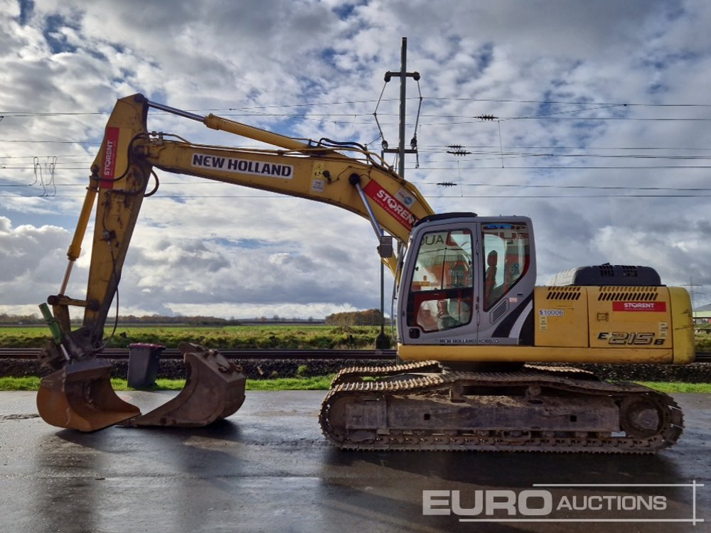 2011 New Holland E215B - Bæltegravemaskine: billede 2 2011 New Holland E215B - Bæltegravemaskine: billede 2