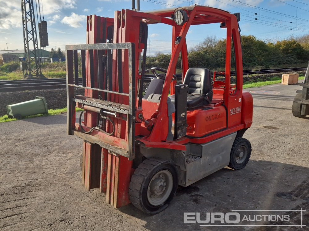 2012 Nissan U1D2A25LQ - Gas gaffeltruck: billede 1 2012 Nissan U1D2A25LQ - Gas gaffeltruck: billede 1