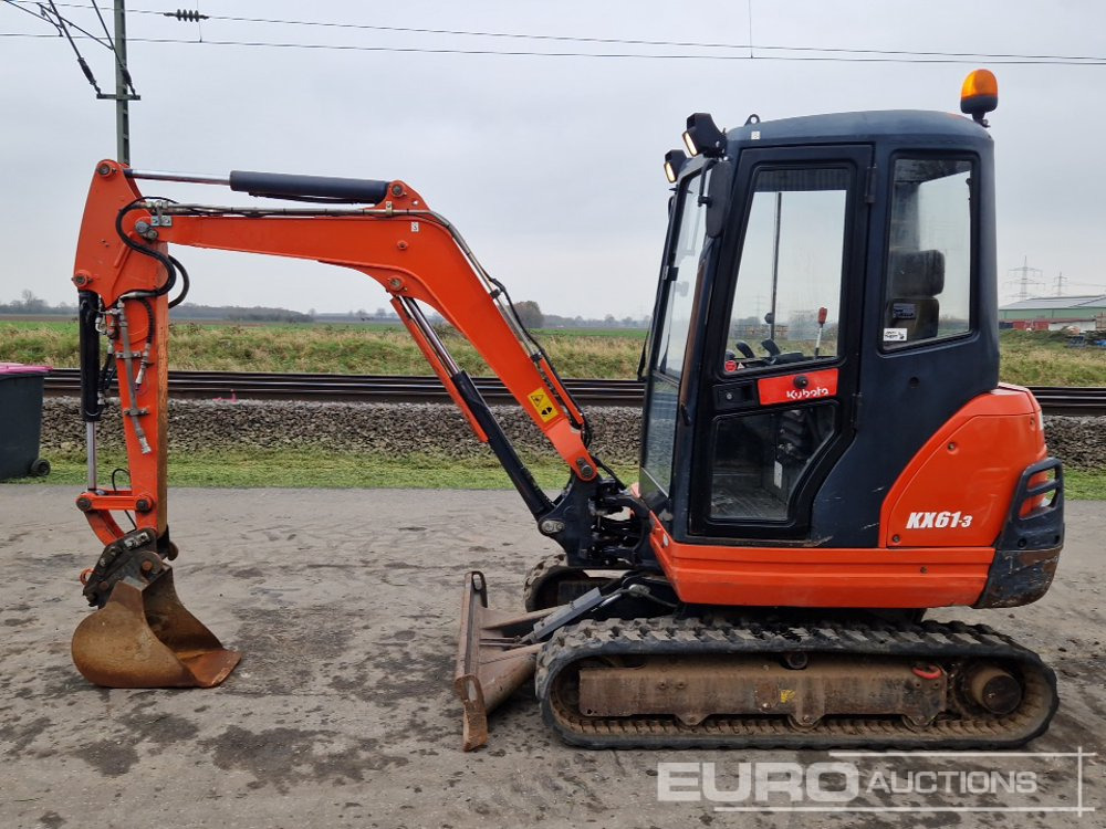 2014 Kubota KX61-3 - Minigravemaskine: billede 2 2014 Kubota KX61-3 - Minigravemaskine: billede 2
