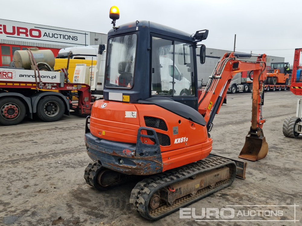 2014 Kubota KX61-3 - Minigravemaskine: billede 5 2014 Kubota KX61-3 - Minigravemaskine: billede 5