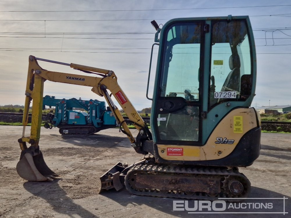 2014 Yanmar SV18 - Minigravemaskine: billede 2 2014 Yanmar SV18 - Minigravemaskine: billede 2