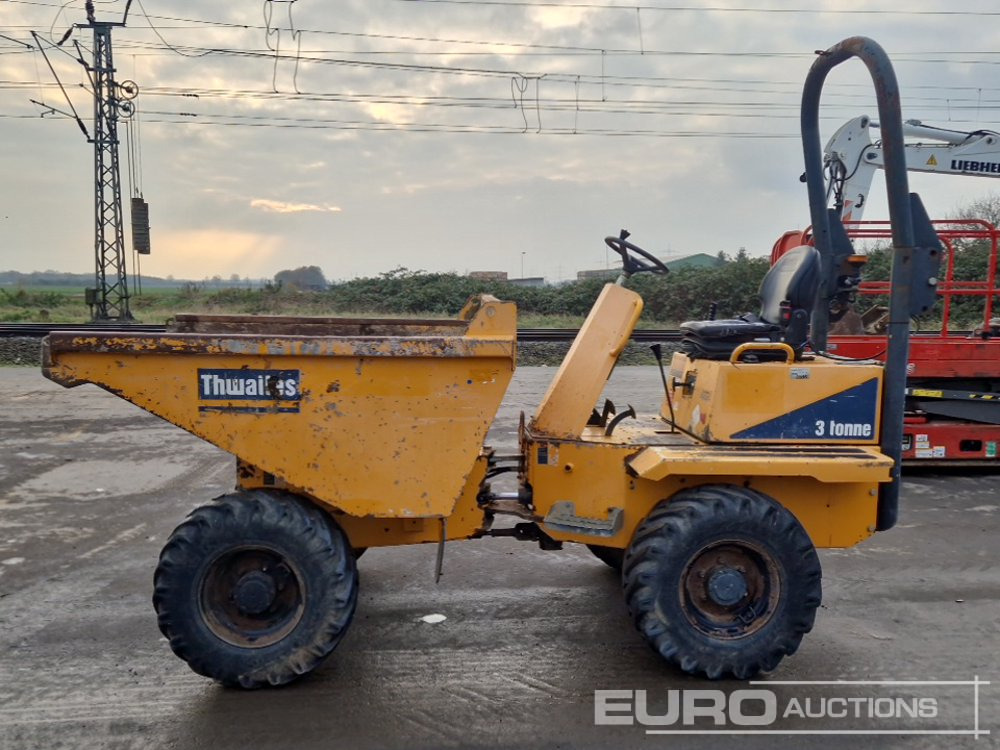 2015 Thwaites 3 Ton Dumper, Rolll Bar - Mini Tipvogn: billede 3 2015 Thwaites 3 Ton Dumper, Rolll Bar - Mini Tipvogn: billede 3