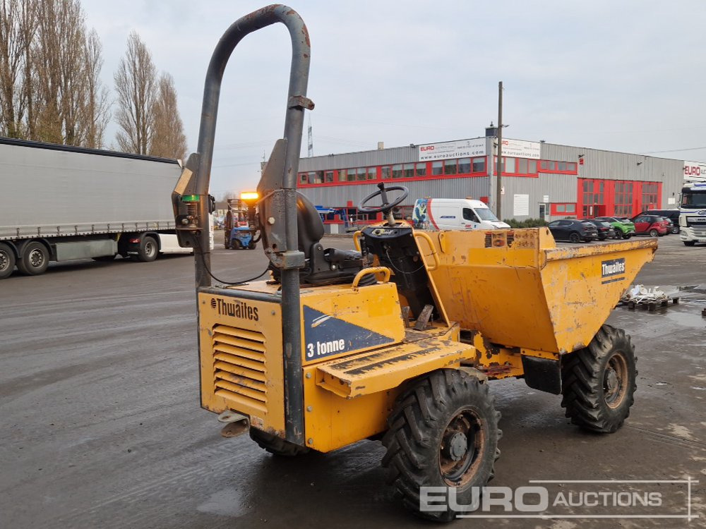 2015 Thwaites 3 Ton Dumper, Rolll Bar - Mini Tipvogn: billede 5 2015 Thwaites 3 Ton Dumper, Rolll Bar - Mini Tipvogn: billede 5