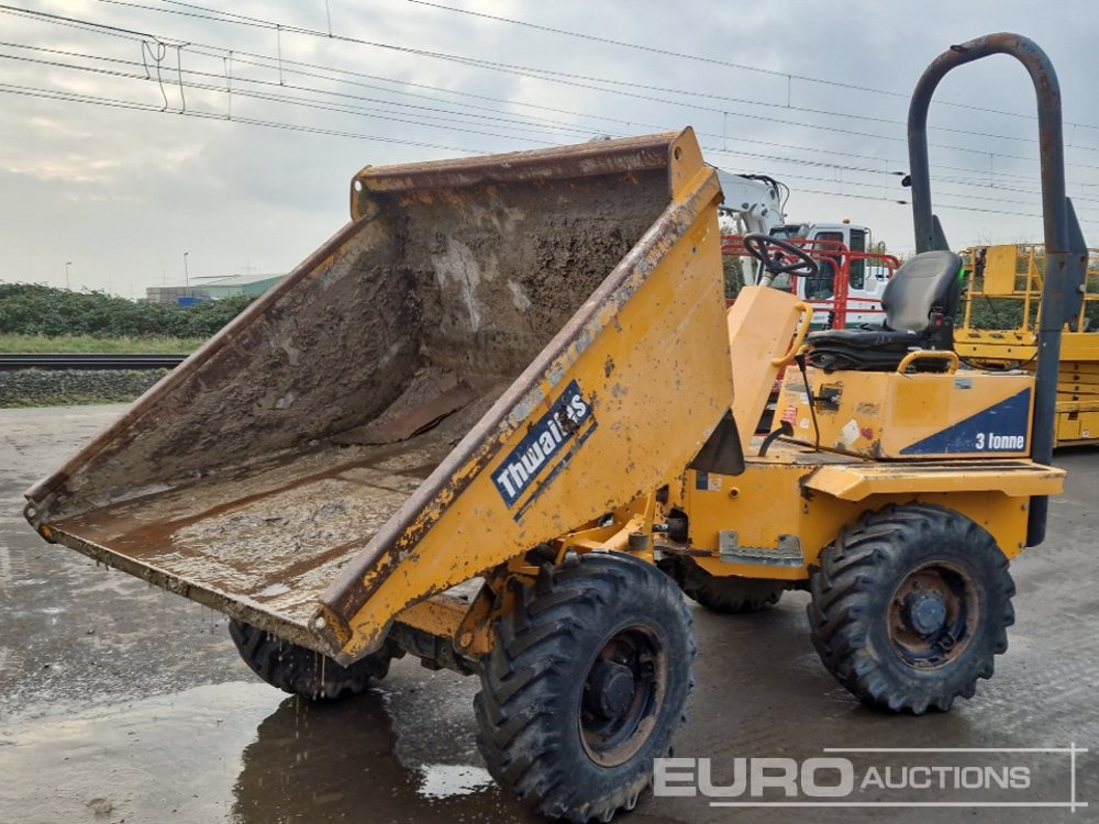 2015 Thwaites 3 Ton Dumper, Rolll Bar - Mini Tipvogn: billede 2 2015 Thwaites 3 Ton Dumper, Rolll Bar - Mini Tipvogn: billede 2