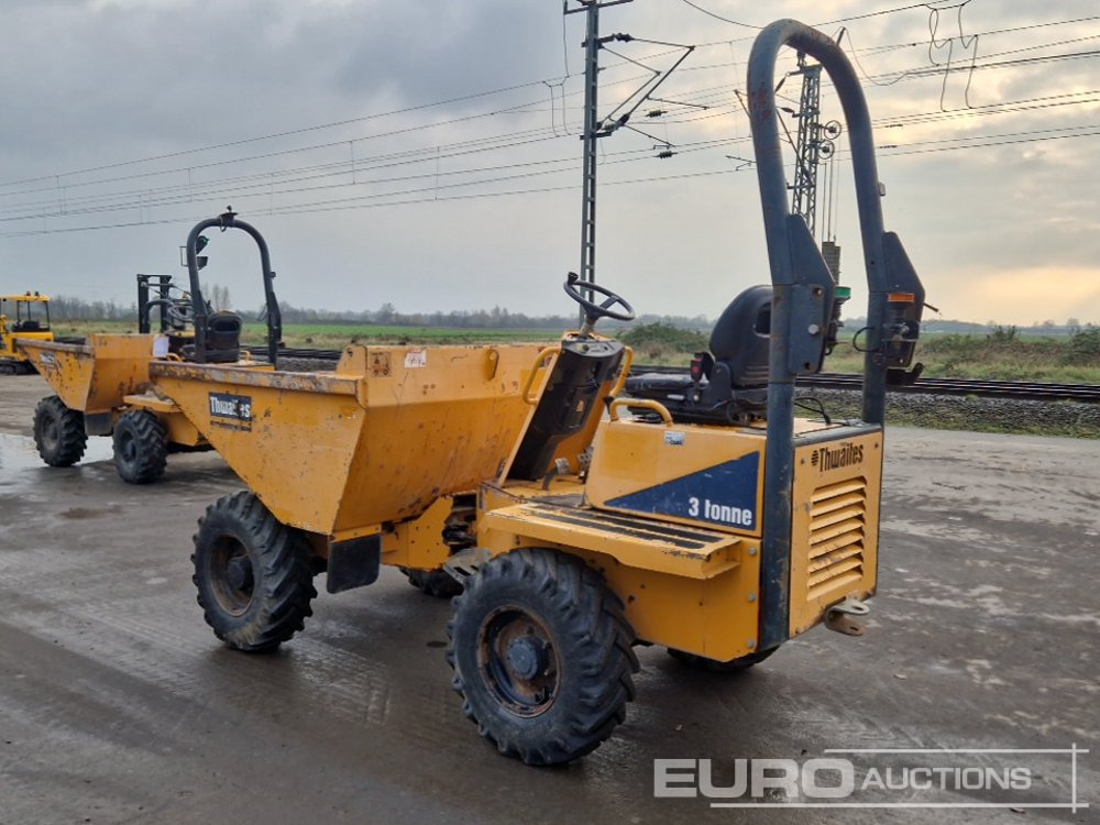 2015 Thwaites 3 Ton Dumper, Rolll Bar - Mini Tipvogn: billede 4 2015 Thwaites 3 Ton Dumper, Rolll Bar - Mini Tipvogn: billede 4