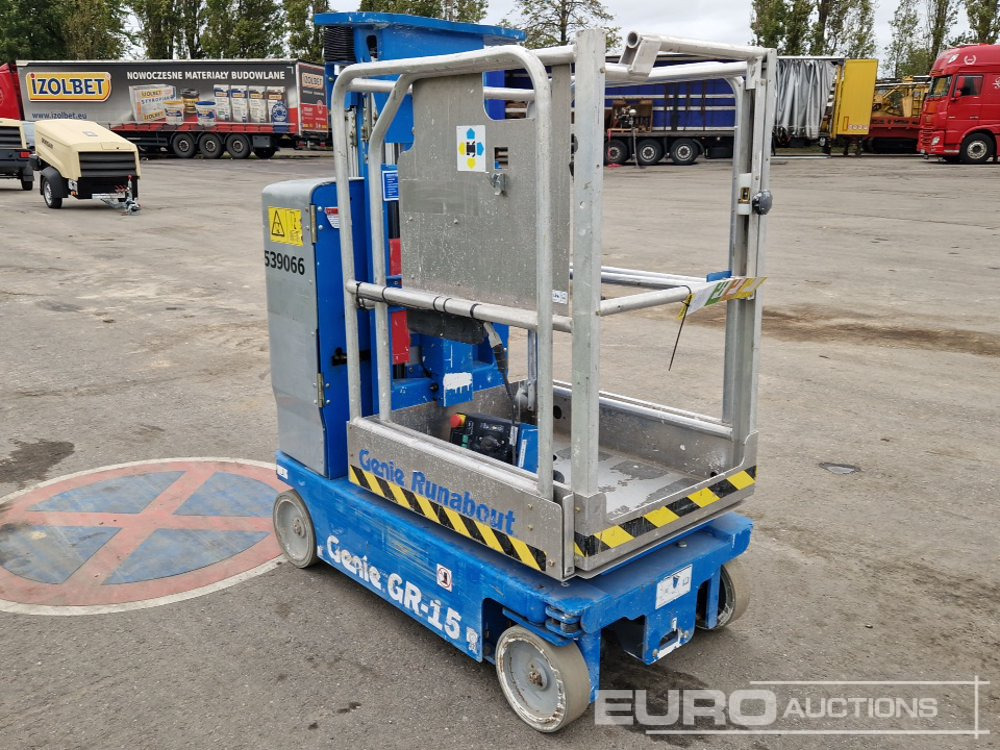 Søjlelift 2017 Genie GR-15: billede 6 Søjlelift 2017 Genie GR-15: billede 6