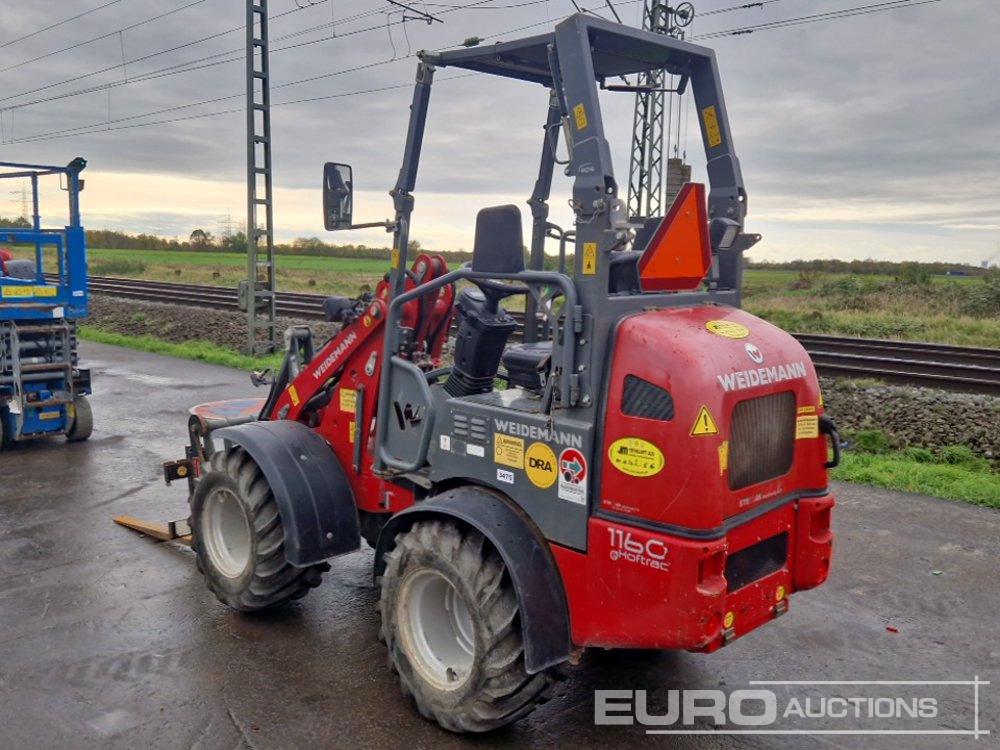 2017 Weidemann 1160 - Gummihjulslæsser: billede 3 2017 Weidemann 1160 - Gummihjulslæsser: billede 3