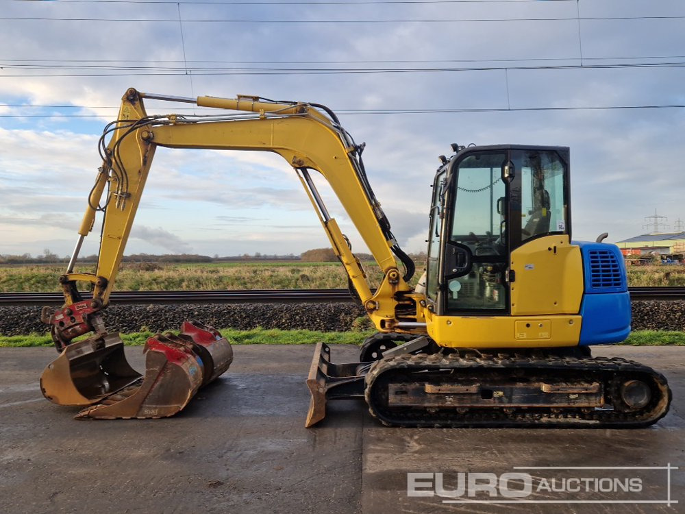 2018 Komatsu PC80MR-5 - Minigravemaskine: billede 2 2018 Komatsu PC80MR-5 - Minigravemaskine: billede 2