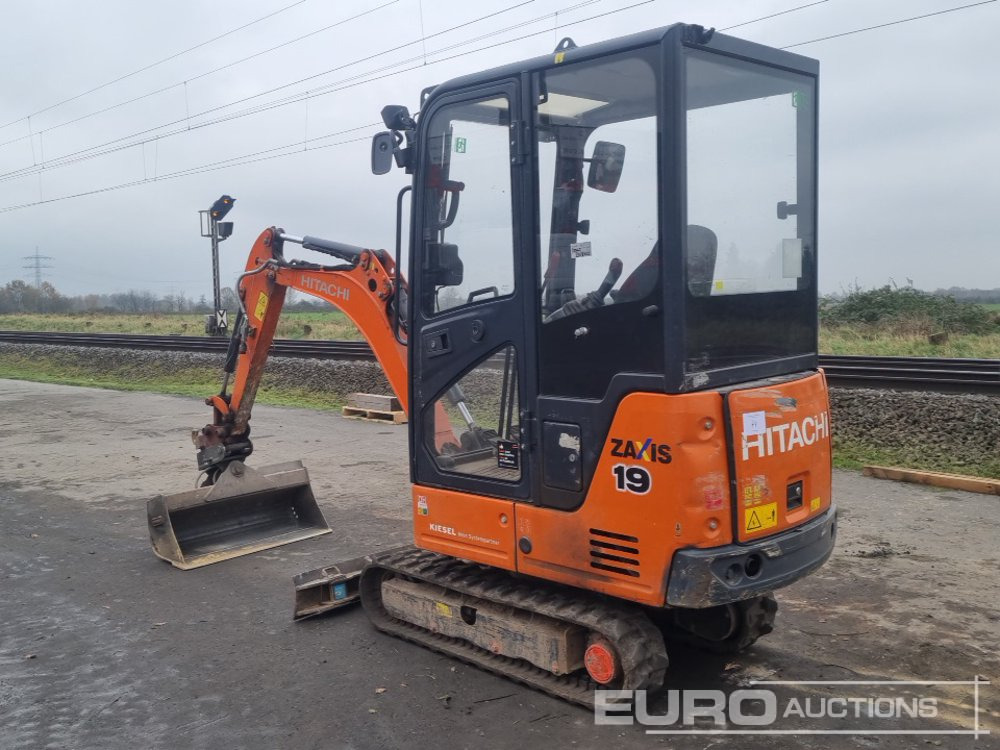 2019 Hitachi ZX19-5 - Minigravemaskine: billede 3 2019 Hitachi ZX19-5 - Minigravemaskine: billede 3
