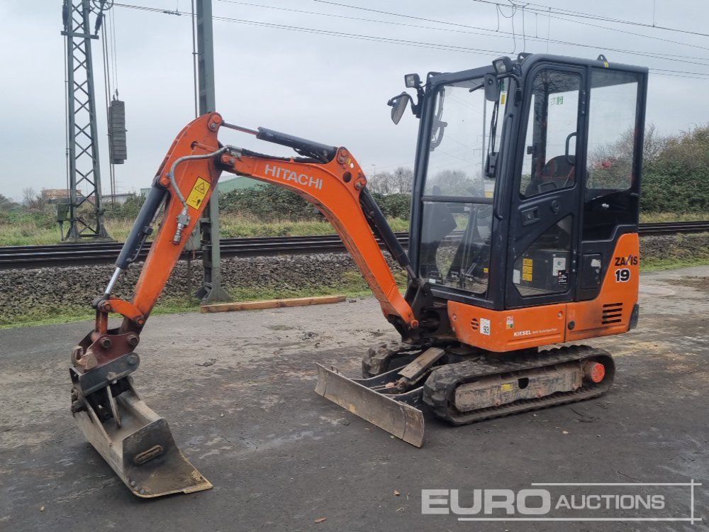 2019 Hitachi ZX19-5A CR - Minigravemaskine: billede 1 2019 Hitachi ZX19-5A CR - Minigravemaskine: billede 1