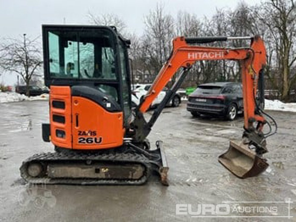 2019 Hitachi ZX26U-6CR - Minigravemaskine: billede 1 2019 Hitachi ZX26U-6CR - Minigravemaskine: billede 1