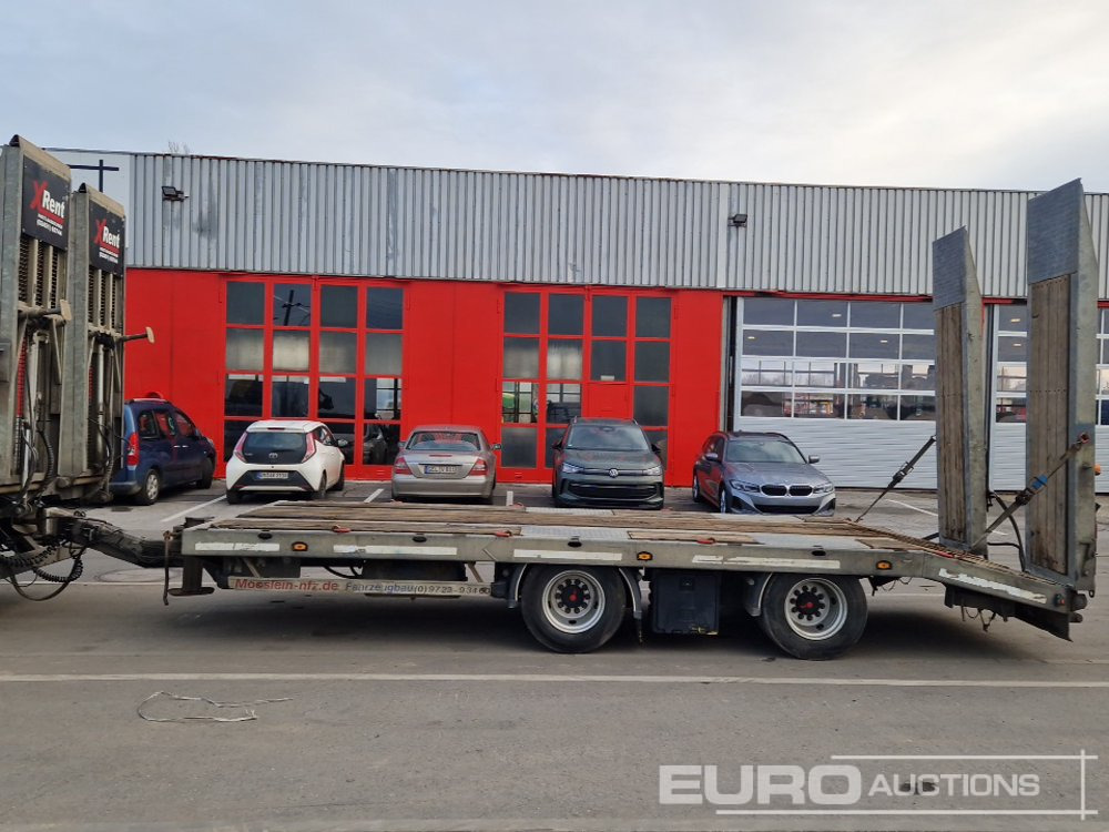 2020 Moeslein TTA 21T Twin Axle Low Loader Trailer, Loading Ramps (German Reg. Docs. Available) - Nedbygget platform sættevogn: billede 2 2020 Moeslein TTA 21T Twin Axle Low Loader Trailer, Loading Ramps (German Reg. Docs. Available) - Nedbygget platform sættevogn: billede 2