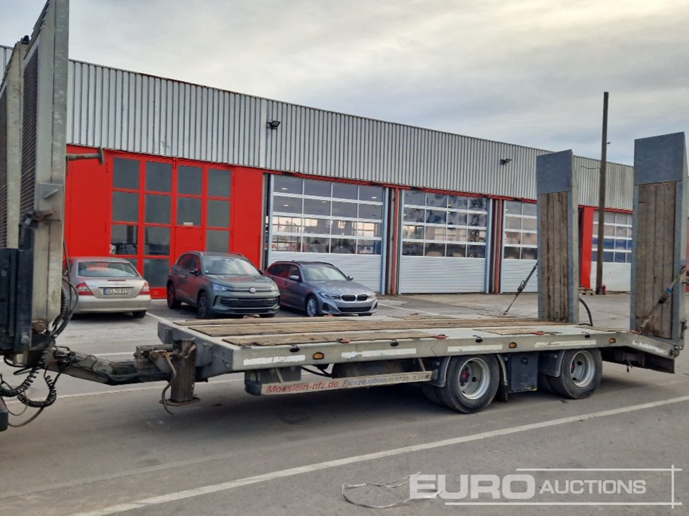 2020 Moeslein TTA 21T Twin Axle Low Loader Trailer, Loading Ramps (German Reg. Docs. Available) - Nedbygget platform sættevogn: billede 1 2020 Moeslein TTA 21T Twin Axle Low Loader Trailer, Loading Ramps (German Reg. Docs. Available) - Nedbygget platform sættevogn: billede 1