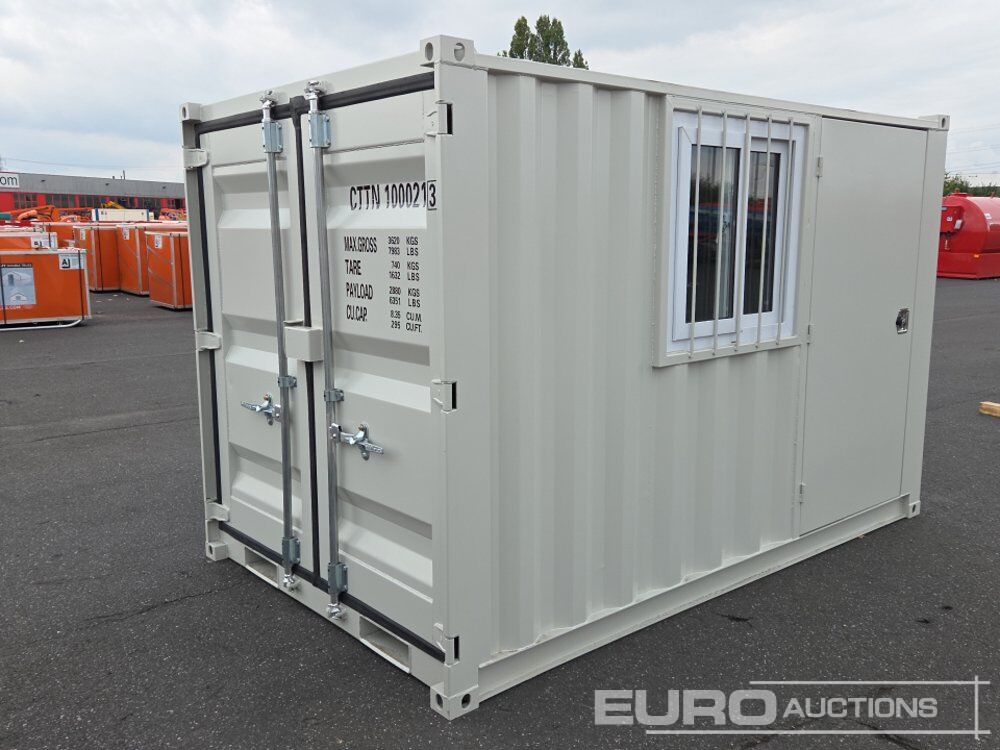 2026 10" Office Container, Side Door, Window - Skibscontainer: billede 1 2026 10" Office Container, Side Door, Window - Skibscontainer: billede 1