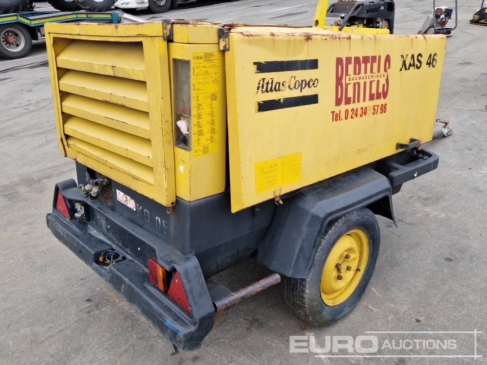 Atlas Copco XAS46 92CFM - Luftkompressor: billede 3 Atlas Copco XAS46 92CFM - Luftkompressor: billede 3