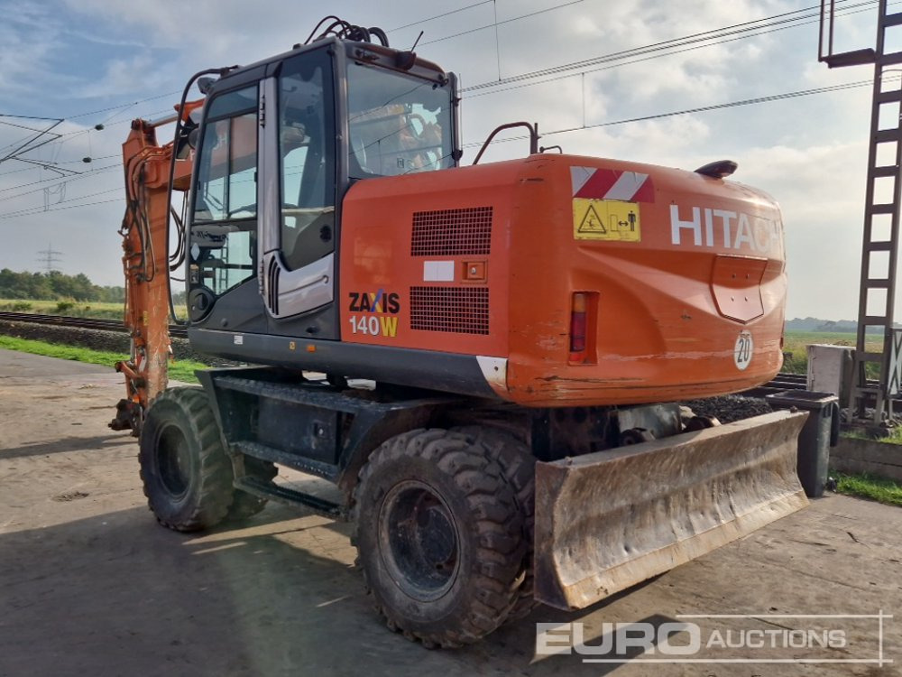 Hitachi ZX140W-3 - Hjulgravemaskine: billede 3 Hitachi ZX140W-3 - Hjulgravemaskine: billede 3