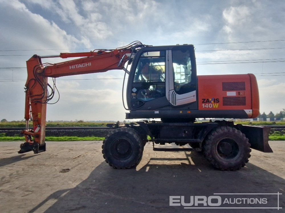 Hitachi ZX140W-3 - Hjulgravemaskine: billede 2 Hitachi ZX140W-3 - Hjulgravemaskine: billede 2