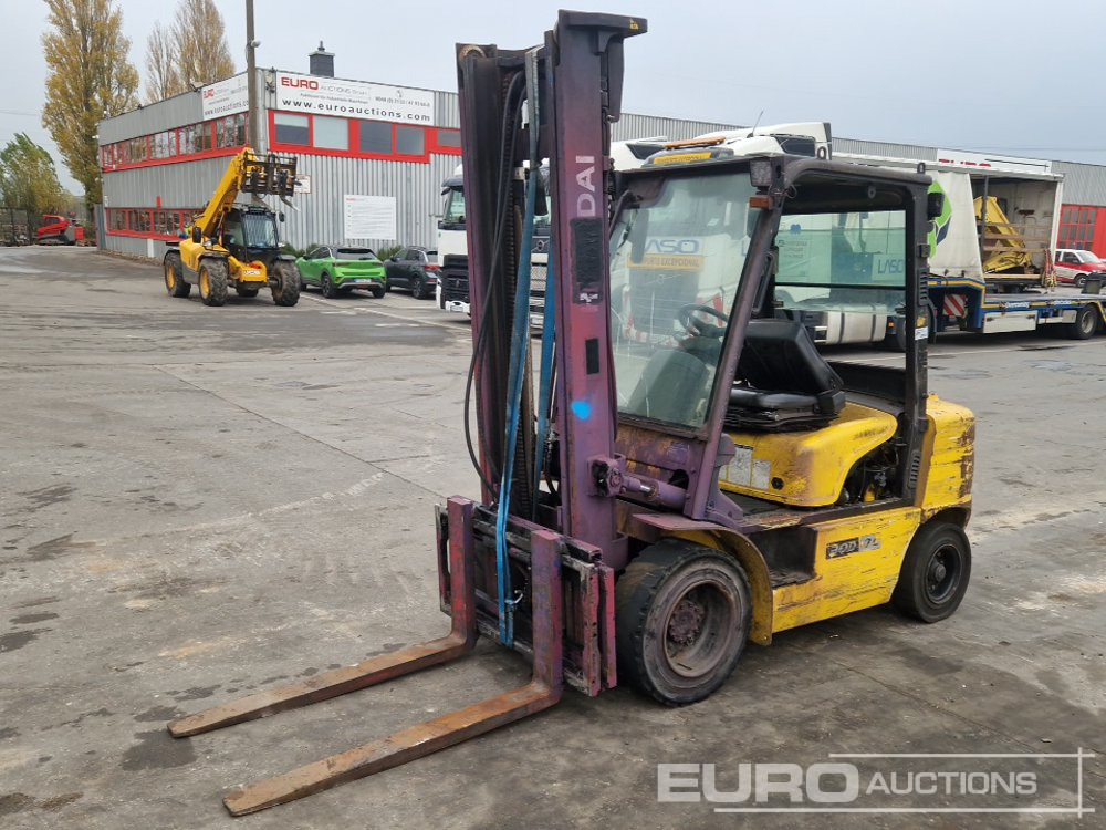 Hyundai Diesel Forklift, 2 Stage Mast, Forks - Diesel gaffeltruck: billede 1 Hyundai Diesel Forklift, 2 Stage Mast, Forks - Diesel gaffeltruck: billede 1