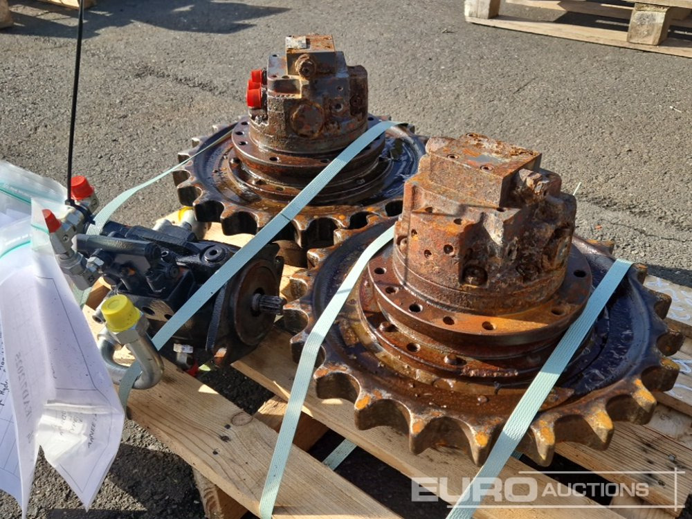 Final Drive (2 of) + Hydraulic Pump to suit Volvo ECR25D - Reservedel for Gravemaskine: billede 1 Final Drive (2 of) + Hydraulic Pump to suit Volvo ECR25D - Reservedel for Gravemaskine: billede 1