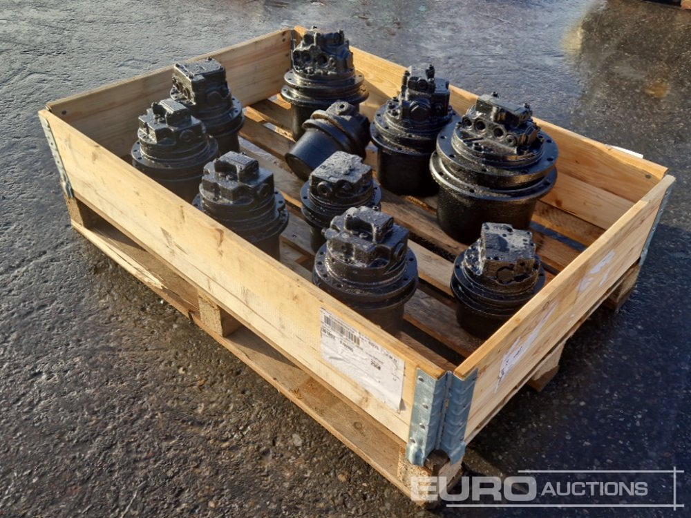 Pallet of Final Drives - Reservedel for Gravemaskine: billede 2 Pallet of Final Drives - Reservedel for Gravemaskine: billede 2