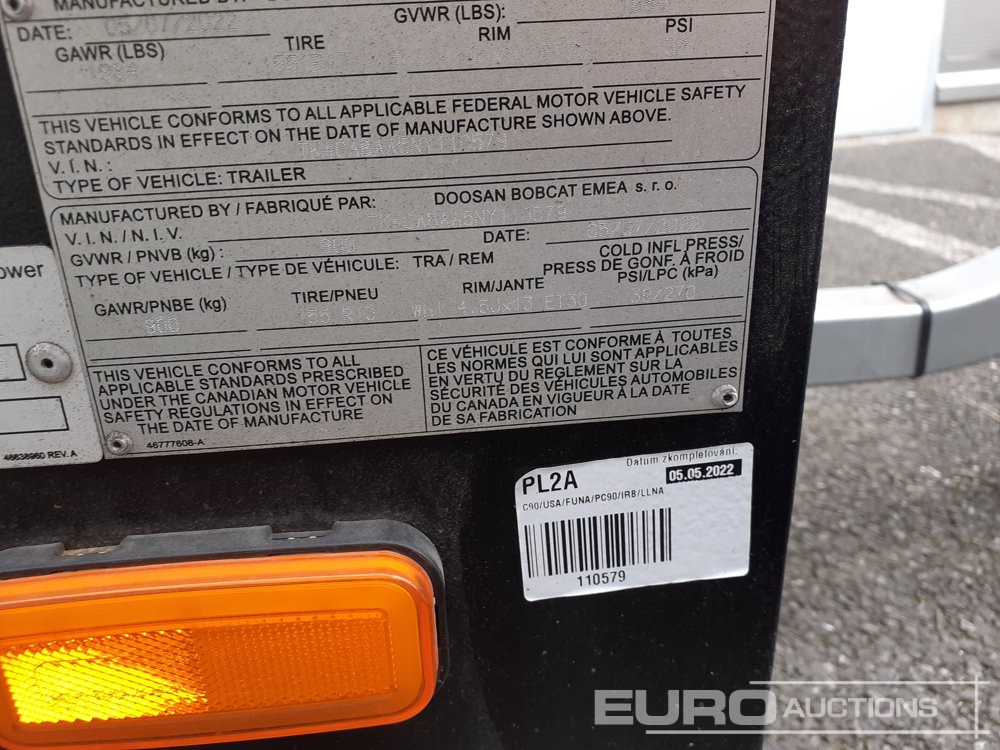 Unused Doosan C90 90CFM - Luftkompressor: billede 4 Unused Doosan C90 90CFM - Luftkompressor: billede 4