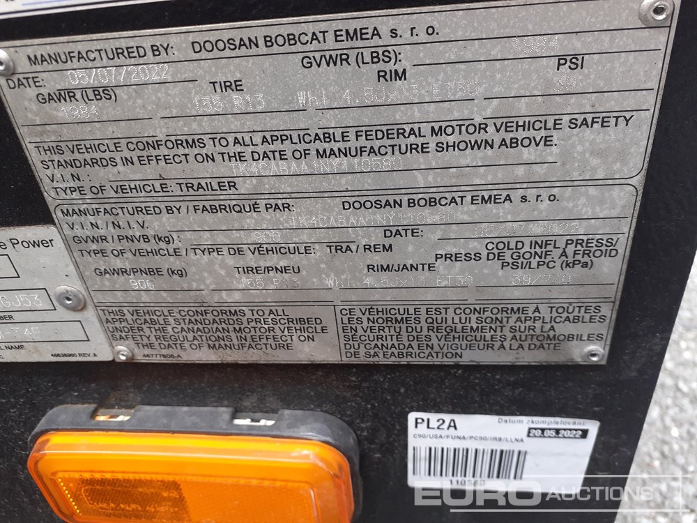 Unused Doosan C90 90CFM - Luftkompressor: billede 4 Unused Doosan C90 90CFM - Luftkompressor: billede 4