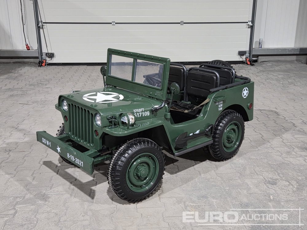 Unused Mini Jeep, 3 Seater for Kids, Remote Control, Fast Charger - ATV/ Quad: billede 1 Unused Mini Jeep, 3 Seater for Kids, Remote Control, Fast Charger - ATV/ Quad: billede 1