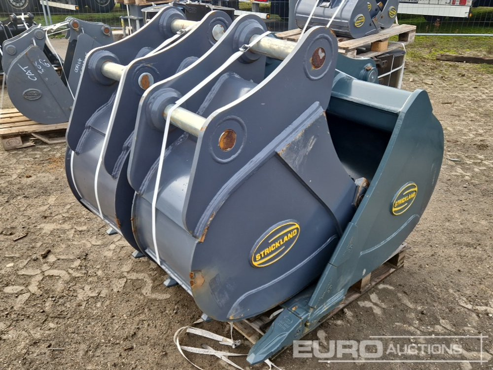 Unused Strickland 48", 24", 18" Bucket Set, 65mm Pin to suit Hitachi ZX130 (3 of) - Skovl: billede 1 Unused Strickland 48", 24", 18" Bucket Set, 65mm Pin to suit Hitachi ZX130 (3 of) - Skovl: billede 1
