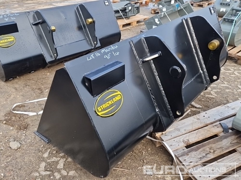 Unused Strickland 90" Front Loading Bucket to suit Manitou Telehandler - Skovl: billede 2 Unused Strickland 90" Front Loading Bucket to suit Manitou Telehandler - Skovl: billede 2