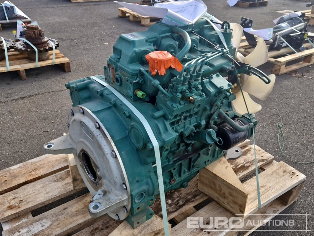 Volvo D2.6A 4 Cylinder Diesel Engine to suit Volvo EC50D - Motor: billede 1 Volvo D2.6A 4 Cylinder Diesel Engine to suit Volvo EC50D - Motor: billede 1