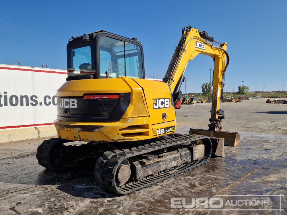 2015 JCB 86C-1 ECO - Minigravemaskine: billede 5 2015 JCB 86C-1 ECO - Minigravemaskine: billede 5