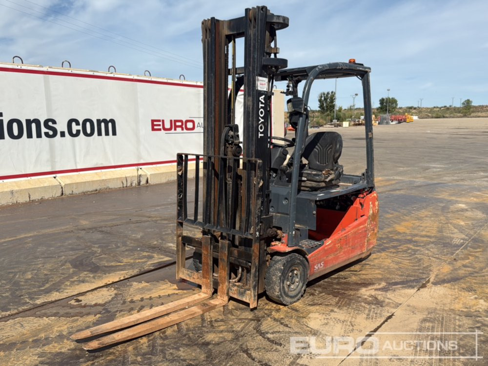 2015 Toyota 8FBET18 - El gaffeltruck: billede 1 2015 Toyota 8FBET18 - El gaffeltruck: billede 1
