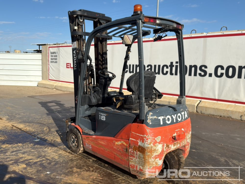 2015 Toyota 8FBET18 - El gaffeltruck: billede 3 2015 Toyota 8FBET18 - El gaffeltruck: billede 3