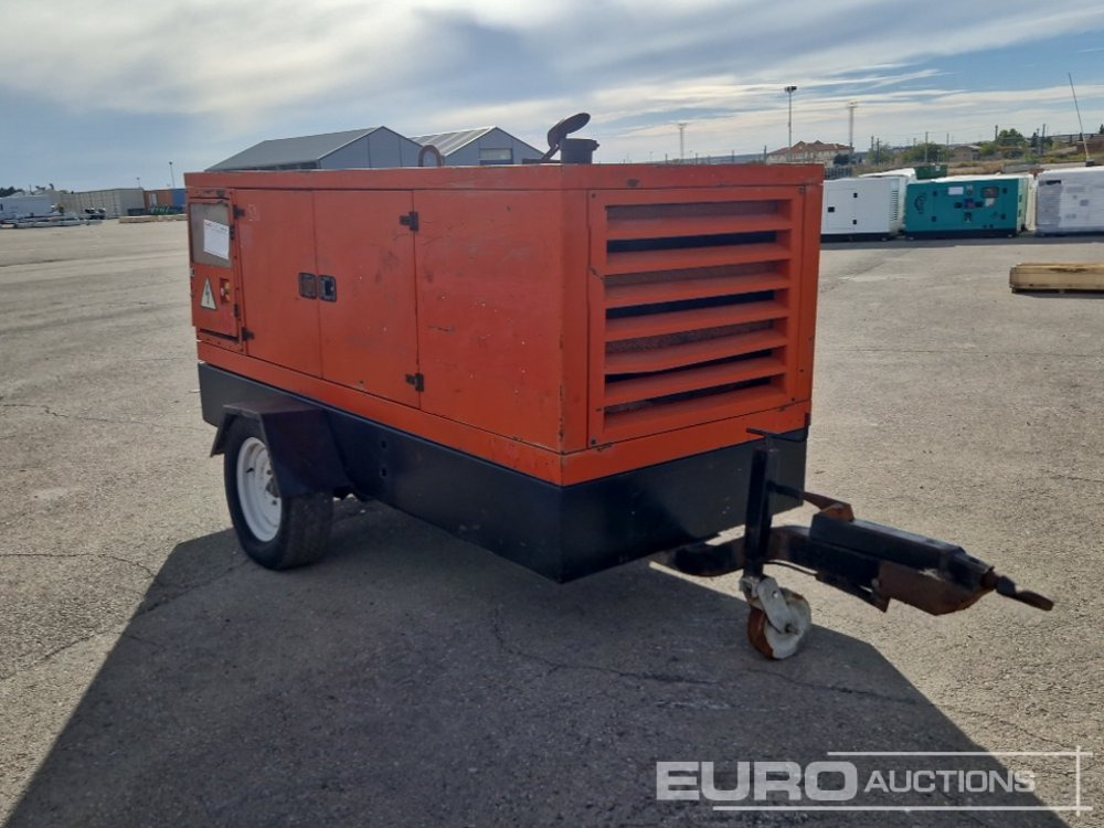 Himoinsa 100 KvA Single Axle Generator (Copy of Declaration of Conformity Available / Copia de CE Disponible) - Strømgenerator: billede 1 Himoinsa 100 KvA Single Axle Generator (Copy of Declaration of Conformity Available / Copia de CE Disponible) - Strømgenerator: billede 1