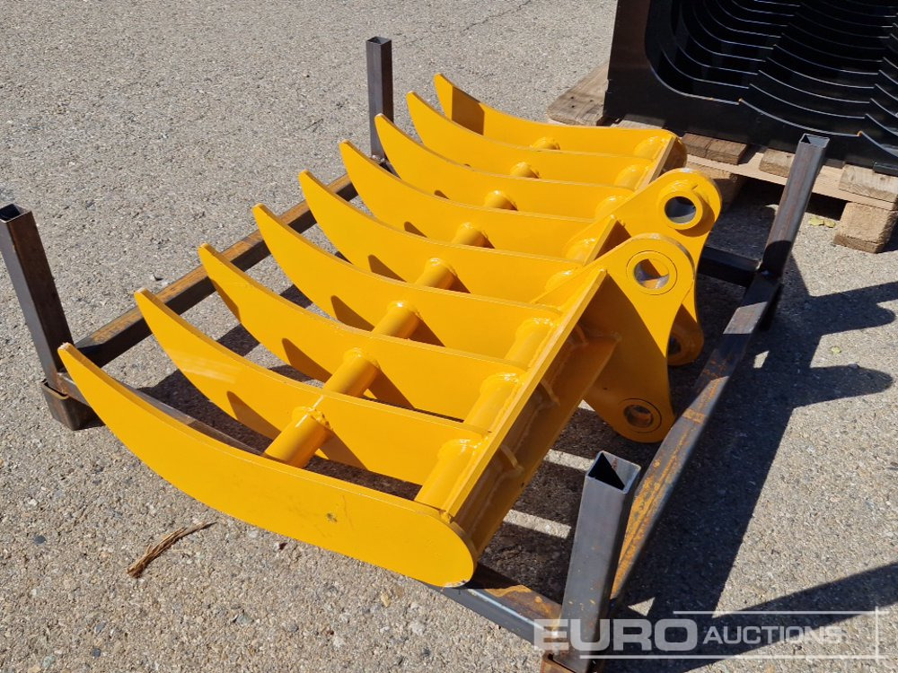Unused 2025 Captok 44" Dense-Teeth Rake to suit CAT 3-5 Ton Excavator / Rastrillo para Excavadora CAT 3-5 Toneladas - Skovl: billede 1 Unused 2025 Captok 44" Dense-Teeth Rake to suit CAT 3-5 Ton Excavator / Rastrillo para Excavadora CAT 3-5 Toneladas - Skovl: billede 1