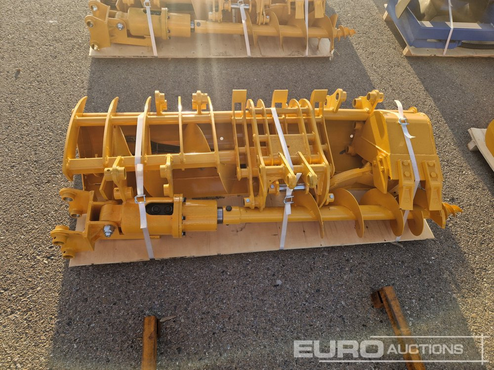 Unused 2025 Captok Qty (8 of) Rake, Ripper, Graber, 12" Auger, 16" Auger, 8" Narrow Bucket, 24" Bucket, 32" Bucket to suit CAT 301 Excavator - Skovl: billede 5 Unused 2025 Captok Qty (8 of) Rake, Ripper, Graber, 12" Auger, 16" Auger, 8" Narrow Bucket, 24" Bucket, 32" Bucket to suit CAT 301 Excavator - Skovl: billede 5