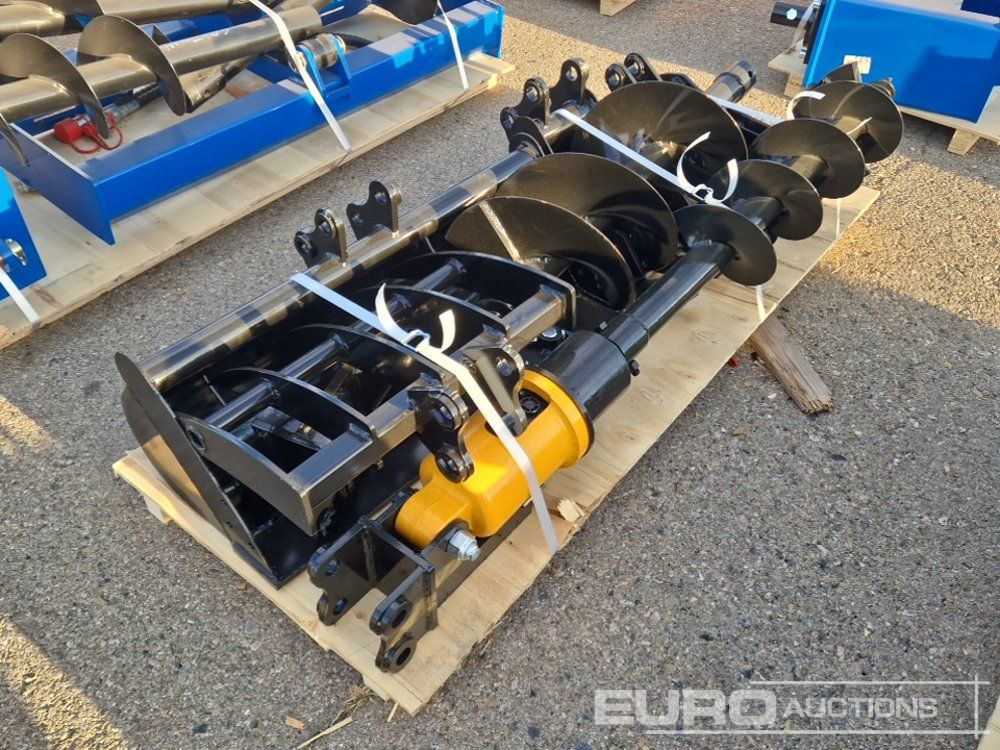 Unused 2025 Captok Qty (8 of) Rake, Ripper, Graber, 12" Auger, 16" Auger, 8" Narrow Bucket, 24" Bucket, 32" Bucket to suit Excavator - Skovl: billede 2 Unused 2025 Captok Qty (8 of) Rake, Ripper, Graber, 12" Auger, 16" Auger, 8" Narrow Bucket, 24" Bucket, 32" Bucket to suit Excavator - Skovl: billede 2