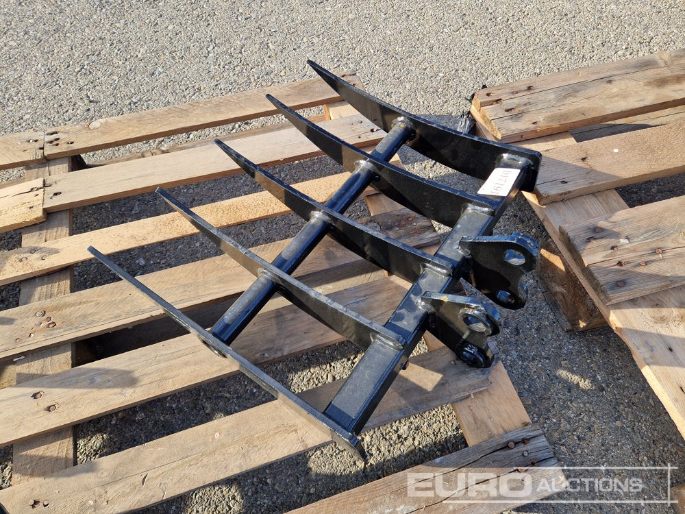 Unused 2025 Captok Rake to suit 1-2 Excavator / Rastrillo para Excavadora 1-2 Toneladas - Skovl: billede 3 Unused 2025 Captok Rake to suit 1-2 Excavator / Rastrillo para Excavadora 1-2 Toneladas - Skovl: billede 3