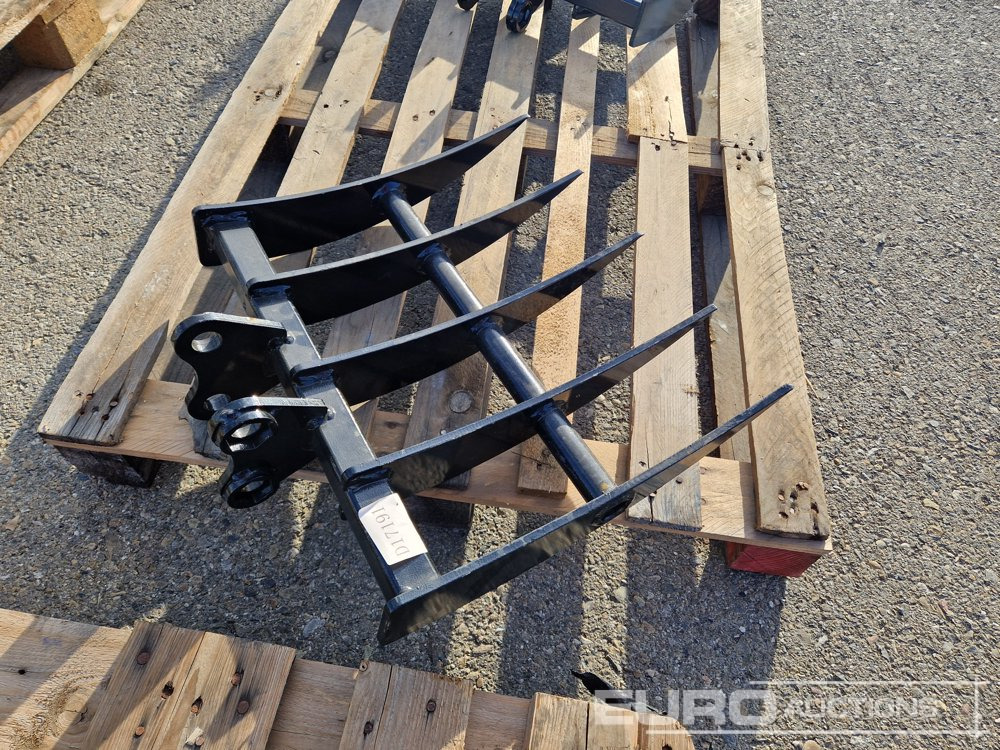 Unused 2025 Captok Rake to suit 1-2 Excavator / Rastrillo para Excavadora 1-2 Toneladas - Skovl: billede 4 Unused 2025 Captok Rake to suit 1-2 Excavator / Rastrillo para Excavadora 1-2 Toneladas - Skovl: billede 4