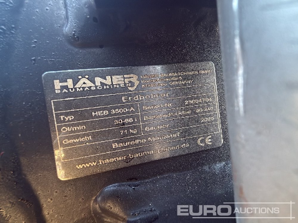 Unused 2025 Häner HEB3500A - Hydraulisk hammer: billede 5 Unused 2025 Häner HEB3500A - Hydraulisk hammer: billede 5