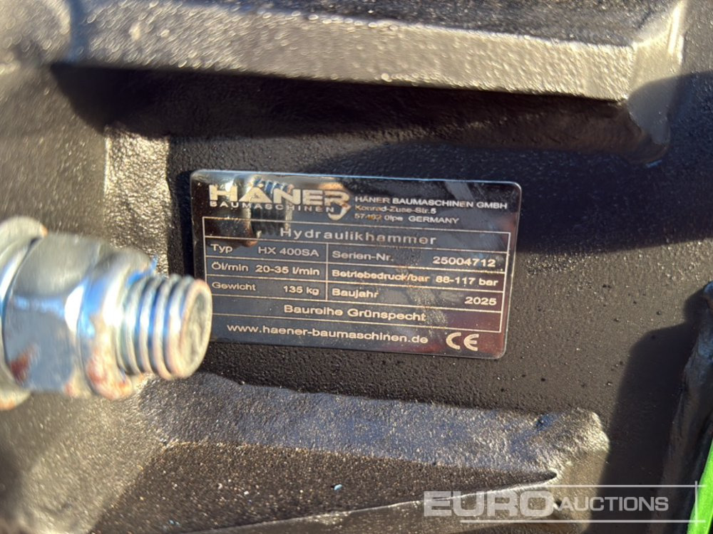 Unused 2025 Häner HX400SA - Hydraulisk hammer: billede 5 Unused 2025 Häner HX400SA - Hydraulisk hammer: billede 5